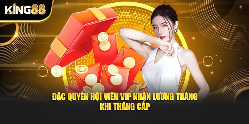 Đặc Quyền Hội Viên Vip Nhận Lương Tháng Duy Nhất Tại King88 2 đặc quyền hội viên Vip 1